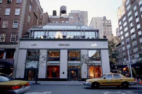 Một cửa hàng bán đồ xa xỉ của Hermes tại New York, Mỹ. (Nguồn: Hermes)
