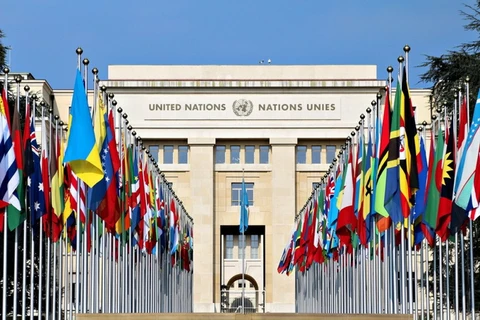 Trụ sở của Liên hợp quốc ở Geneva. 