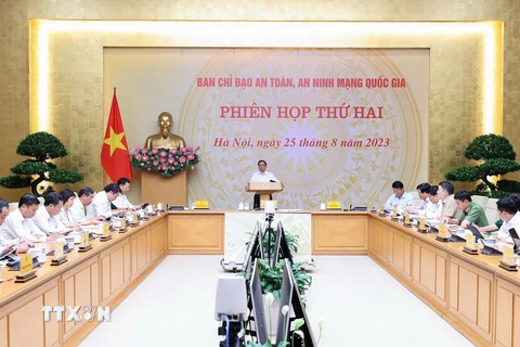 Thủ tướng chủ trì họp Ban Chỉ đạo An toàn, An ninh mạng quốc gia lần 2