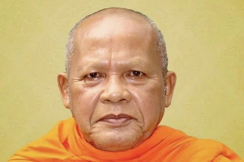 Hòa thượng Dương Nhơn, Phó Pháp chủ kiêm Giám luật Hội đồng Chứng minh Giáo hội Phật giáo Việt Nam. (Nguồn: báo Giác Ngộ)