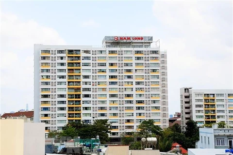 Các căn hộ nhà ở xã hội Khu dân cư Nam Long, quận 7, TP.HCM. (Ảnh: Hồng Đạt/TTXVN)