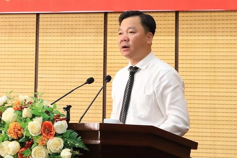Phó Chủ tịch Ủy ban MTTQ Việt Nam thành phố Hà Nội Nguyễn Sỹ Trường. (Ảnh: Nguyễn Thắng/TTXVN)