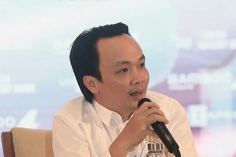Cựu Chủ tịch Hội đồng quản trị Công ty Cổ phần Tập đoàn FLC Trịnh Văn Quyết. (Ảnh Tư liệu TTXVN)