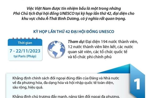 Họp Đại hội đồng UNESCO: Việt Nam vinh dự được bầu làm Phó Chủ tịch