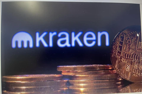 Logo sàn giao dịch tiền điện tử Kraken. (Nguồn: Reuters)
