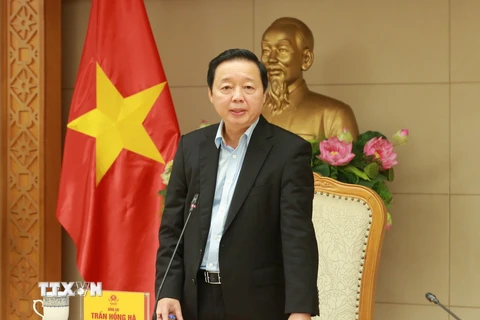 Phó Thủ tướng Trần Hồng Hà. (Ảnh: TTXVN)