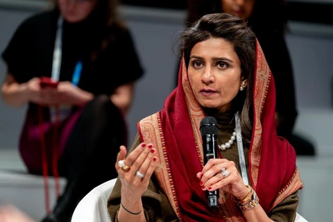 Cựu Ngoại trưởng Pakistan Hina Rabbani Khar. (Nguồn: MSC)