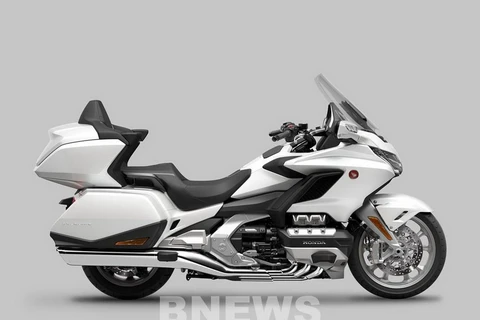 Xe Gold Wing của Honda. (Ảnh: Bnews/Vietnam+)