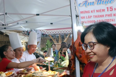 Liên hoan ẩm thực tại thành phố Kon Tum 