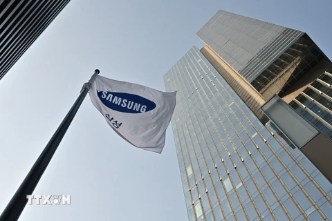 Trụ sở tập đoàn Samsung tại Seoul, Hàn Quốc. (Ảnh: AFP/TTXVN)