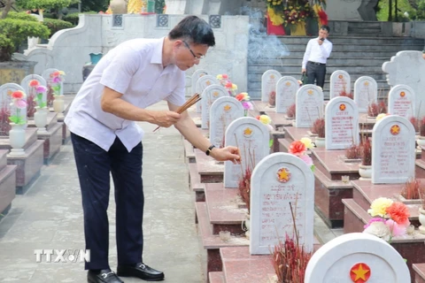 Phó Thủ tướng Lê Thanh Long làm Trưởng Ban Chỉ đạo quốc gia về tìm kiếm, quy tập và xác định danh tính hài cốt liệt sỹ. (Ảnh: Thanh Thủy/TTXVN)