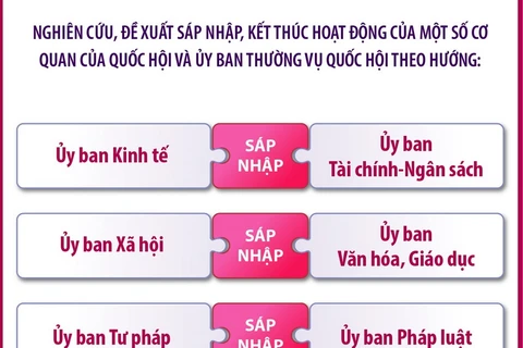 Dự kiến sắp xếp, tinh gọn tổ chức bộ máy các cơ quan của Quốc hội, UBTV Quốc hội