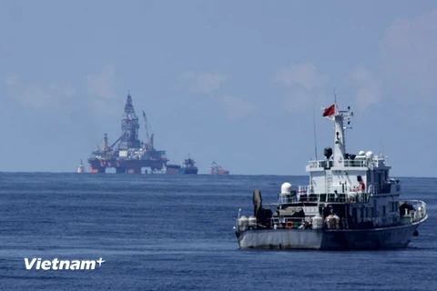 Tàu Việt Nam cách vị trí mới của Hải Dương-981 hơn 10 hải lý