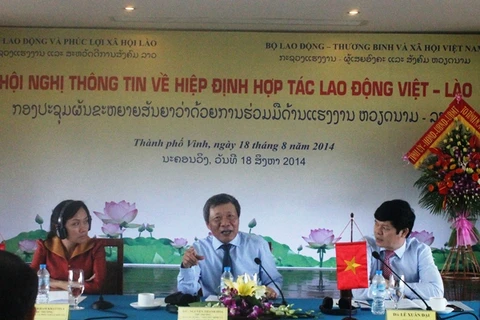 Đẩy mạnh hợp tác lao động giữa hai nước Việt Nam-Lào