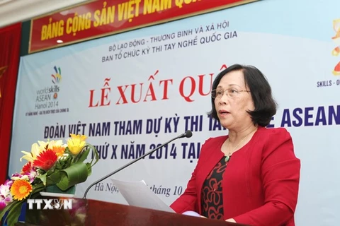 Việt Nam đặt mục tiêu nhất toàn đoàn dự thi tay nghề ASEAN