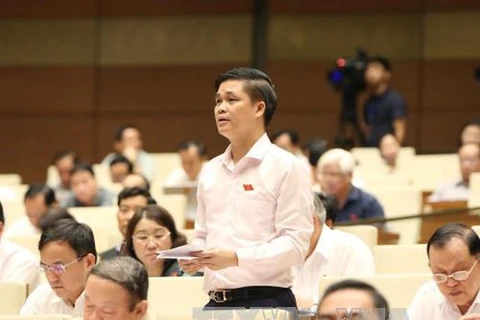 Đại biểu Ngọ Duy Hiểu, Phó Chủ tịch Tổng Liên đoàn Lao động Việt Nam. (Ảnh: TTXVN)