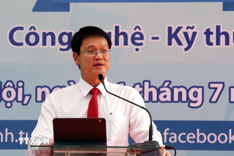 Thứ trưởng Bộ Giáo dục và Đào tạo Lê Hải An. (Ảnh: TTXVN)