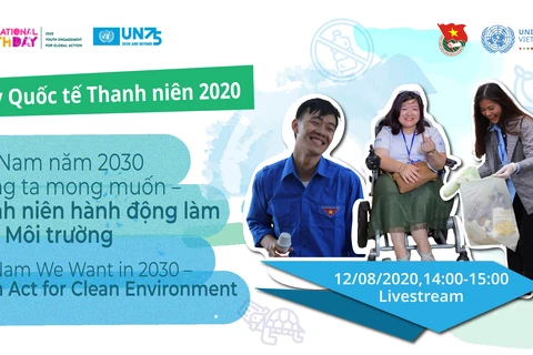 Các vấn đề liên quan đến môi trường hiện đang là một trong những mối quan tâm hàng đầu của giới trẻ Việt Nam. (Ảnh: PV/Vietnam+)