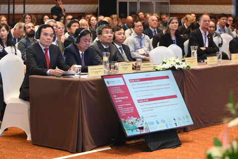 Hội nghị toàn cầu lần thứ 4 hệ thống lương thực thực phẩm bền vững. (Ảnh: PV/Vietnam+)