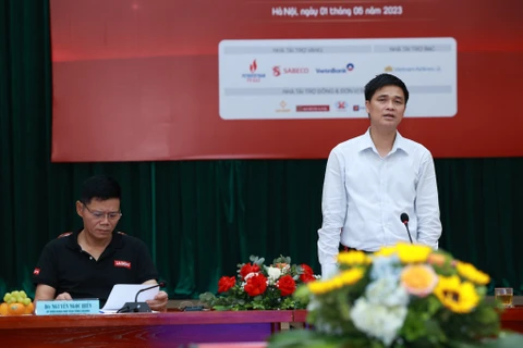 Họp báo thông tin về Chương trình Vinh quang Việt Nam năm 2023. (Ảnh: PV/Vietnam+)