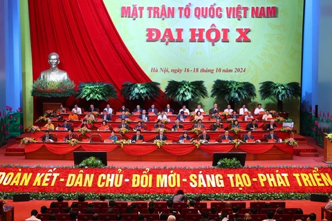 Đại hội đại biểu toàn quốc Mặt trận Tổ quốc Việt Nam lần thứ X, nhiệm kỳ 2024-2029.