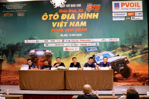 Giải đua xe ô tô địa hình Việt Nam lần thứ 12. (Ảnh: Minh Hiếu/Vietnam+)