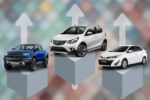 Top 10 xe ôtô bán chạy nhất thị trường Việt trong tháng Bảy