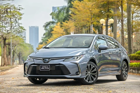 Toyota Corolla Altis thế hệ thứ 12 vừa ra mắt thị trường Việt. (Ảnh nguồn: TMV)