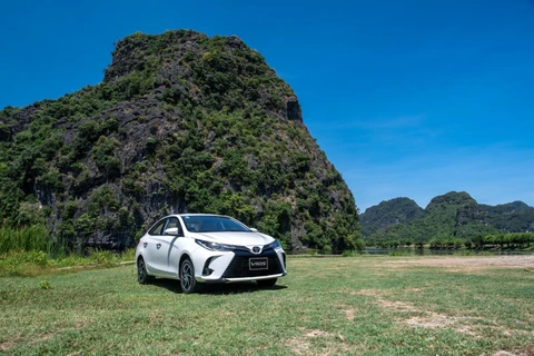 Toyota Vios - mẫu xe bán chạy nhất thị trường ôtô năm 2022. (Ảnh nguồn: Toyota)