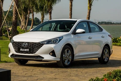 Hyundai Accent là mẫu xe bán chạy nhất của hãng với 3.943 xe trong 3 tháng đầu năm 2023. (Ảnh nguồn: TC Motor)