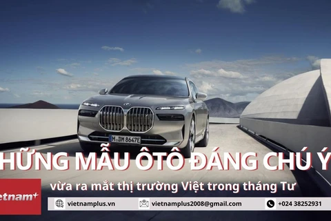 Những mẫu ôtô đáng chú ý vừa ra mắt thị trường Việt trong tháng Tư 