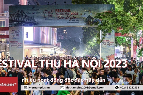 [Video] Nhiều hoạt động độc đáo, hấp dẫn tại Festival Thu Hà Nội 2023