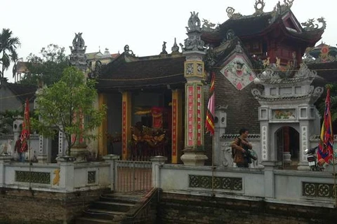 Đền thờ Quốc tổ Lạc Long Quân tại Thanh Oai, Hà Nội (Ảnh: An Ngọc/Vietnam+)