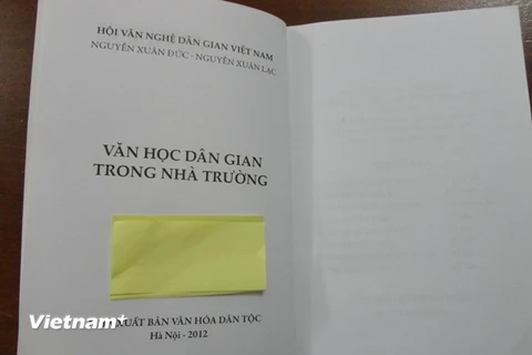 Sai sót “hài hước” ở cuốn sách phổ biến tài sản văn hóa dân gian