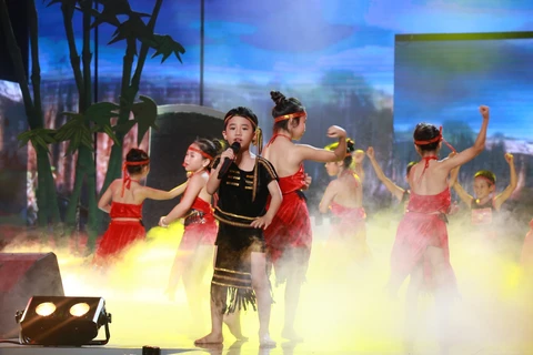 Đức Thanh được các vị giám khảo ví von là ‘cậu bé Tây Nguyên nhảy hip hop.’ (Ảnh: BTC)