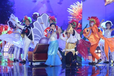 Bảo Ngọc là một trong hai thí sinh được chọn đi tiếp vào đêm chung kết Đồ Rê Mí 2015. (Ảnh: BTC) 