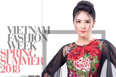 Trong bộ sưu tập giới thiệu tại Tuần lễ thời trang Việt Nam Xuân Hè 2018, nhà thiết kế Cao Minh Tiến kết hợp những đường nét của trang phục truyền thống Việt với phong cách, xu hướng mới. Những kỹ thuật thêu và đính kết truyền thống được vận dụng trong vi