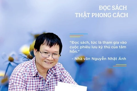 Nhà văn Nguyễn Nhật Ánh. (Ảnh: VICC)