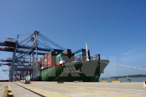 Lĩnh vực vận tải biển-cảng biển-logistics vẫn là thế mạnh của Vinalines tập trung khai thác. (Ảnh: TTXVN) 