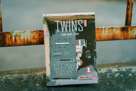 "Twins - Con nhà lính" chứa đựng nhiều câu chuyện hài hước. (Ảnh: NXB Kim Đồng)