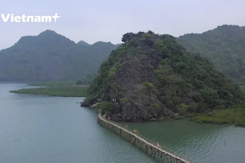 Đảo Cát Bà. (Ảnh: Lâm Phan/Vietnam+)