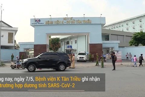 Bệnh viện K cơ sở Tân Triều (Ảnh: Hoàng Đạt/Vietnam+)