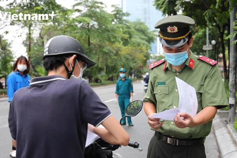 Thủ đô thông thoáng sau 2 ngày kiểm tra giấy đi đường theo chỉ đạo mới