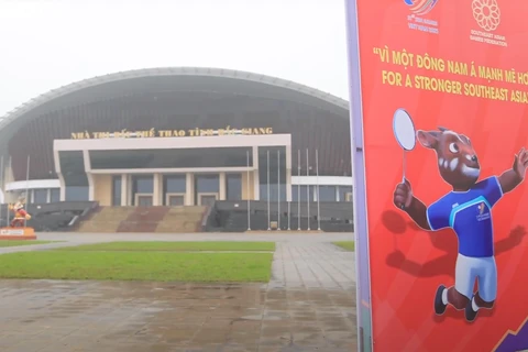 [Video] Mục sở thị địa điểm thi đấu cầu lông trước thềm SEA Games 31