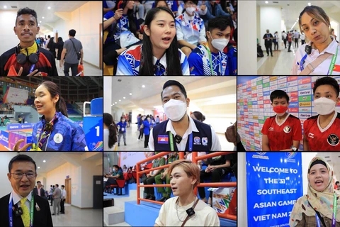 Bạn bè quốc tế ấn tượng về tinh thần thể thao tuyệt vời của người Việt (Ảnh: PV/Vietnam+)