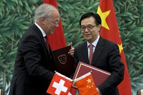 Hạ viện Thụy Sĩ vừa thông qua FTA với Trung Quốc