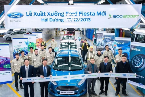 Ford xuất xưởng Fiesta trang bị động cơ EcoBoost 