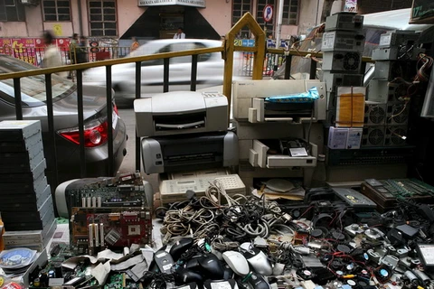 Mỹ có khối lượng rác thải điện tử nhiều nhất thế giới