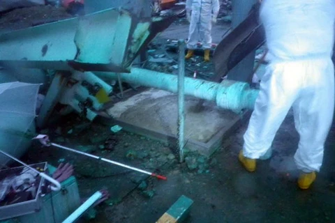 100 tấn nước nhiễm phóng xạ bị rò rỉ tại Fukushima