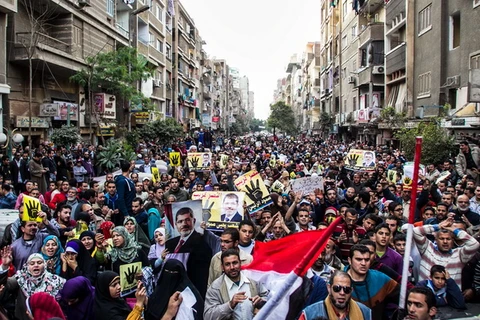 Ai Cập kết án 77 người biểu tình ủng hộ ông Morsi